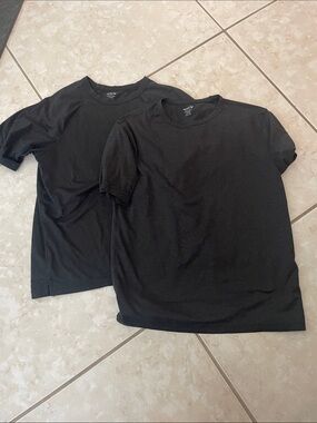Old Navy Black Short Sleeve Tee Set - Kids